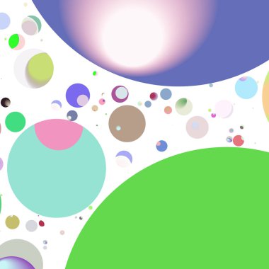 Daire saydam arka plan - eğilim seamless modeli.