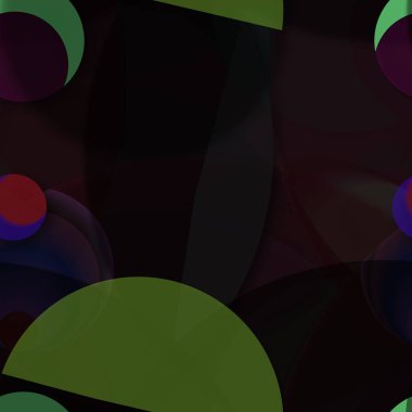 Daire saydam arka plan - eğilim seamless modeli.