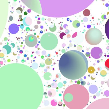 Daire saydam arka plan - eğilim seamless modeli.