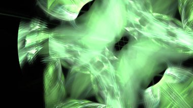 Fantezi kaotik renkli fraktal desen. Soyut Fraktal şekiller. 3D render resimde arka plan veya duvar kağıdı.