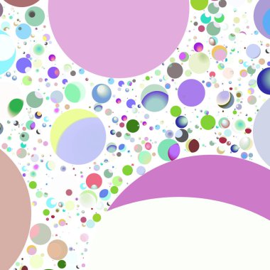 Daire saydam arka plan - eğilim seamless modeli.