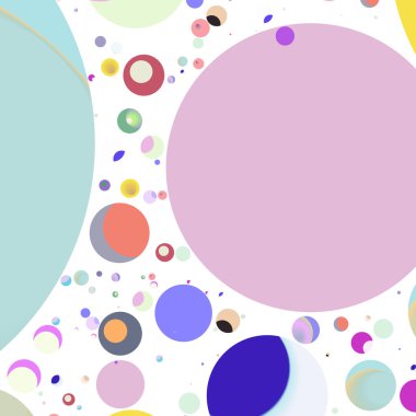 Daire saydam arka plan - eğilim seamless modeli.