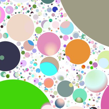 Daire saydam arka plan - eğilim seamless modeli.