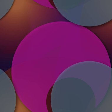 Daire saydam arka plan - eğilim seamless modeli.