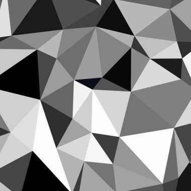 Üçgen poligonal arka plan - eğilim desen.