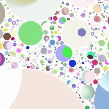 Daire saydam arka plan - eğilim seamless modeli.