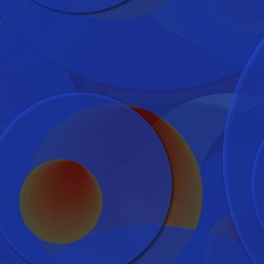 Daire saydam arka plan - eğilim seamless modeli.