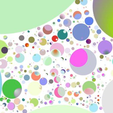 Daire saydam arka plan - eğilim seamless modeli.