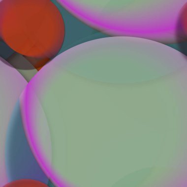 Daire saydam arka plan - eğilim seamless modeli.