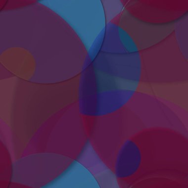 Daire saydam arka plan - eğilim seamless modeli.