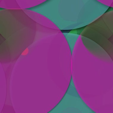 Daire saydam arka plan - eğilim seamless modeli.