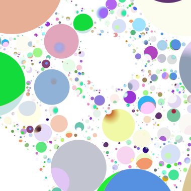 Daire saydam arka plan - eğilim seamless modeli.