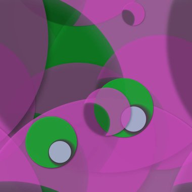 Daire saydam arka plan - eğilim seamless modeli.