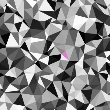 Üçgen poligonal arka plan - eğilim desen.