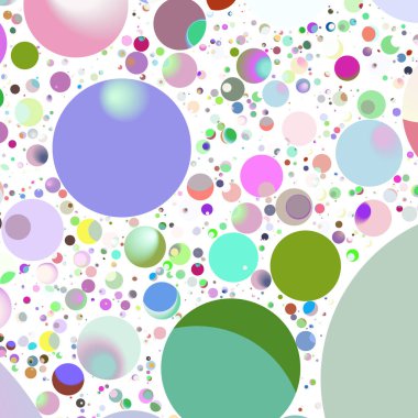 Daire saydam arka plan - eğilim seamless modeli.