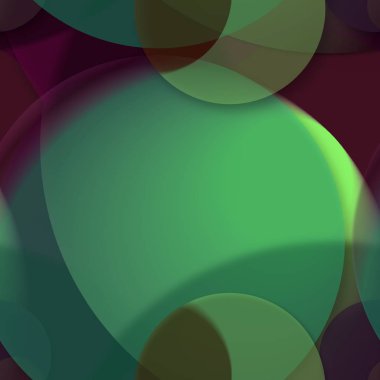 Daire saydam arka plan - eğilim seamless modeli.