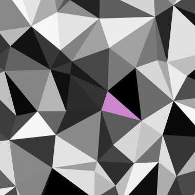 Üçgen poligonal arka plan - eğilim desen.