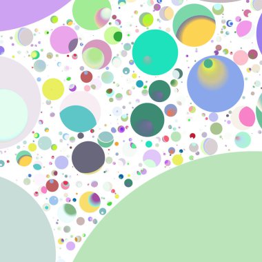 Daire saydam arka plan - eğilim seamless modeli.