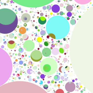 Daire saydam arka plan - eğilim seamless modeli.