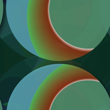 Daire saydam arka plan - eğilim seamless modeli.