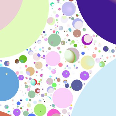 Daire saydam arka plan - eğilim seamless modeli.