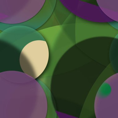 Daire saydam arka plan - eğilim seamless modeli.