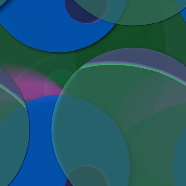 Daire saydam arka plan - eğilim seamless modeli.