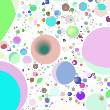 Daire saydam arka plan - eğilim seamless modeli.