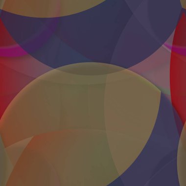 Daire saydam arka plan - eğilim seamless modeli.