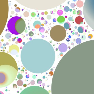 Daire saydam arka plan - eğilim seamless modeli.