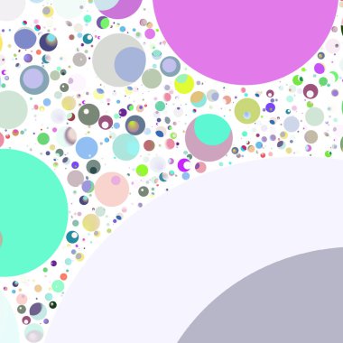 Daire saydam arka plan - eğilim seamless modeli.