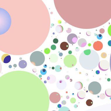 Daire saydam arka plan - eğilim seamless modeli.