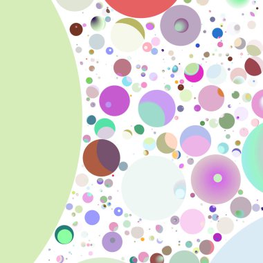 Daire saydam arka plan - eğilim seamless modeli.