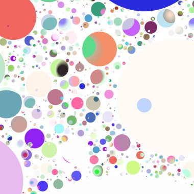 Daire saydam arka plan - eğilim seamless modeli.