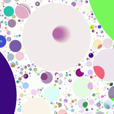 Daire saydam arka plan - eğilim seamless modeli.