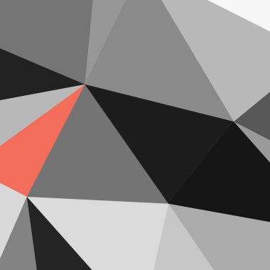 Üçgen poligonal arka plan - eğilim desen.