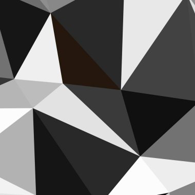 Üçgen poligonal arka plan - eğilim desen.