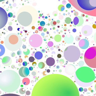 Daire saydam arka plan - eğilim seamless modeli.