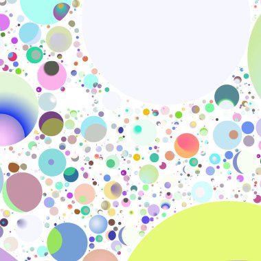 Daire saydam arka plan - eğilim seamless modeli.