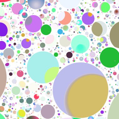 Daire saydam arka plan - eğilim seamless modeli.