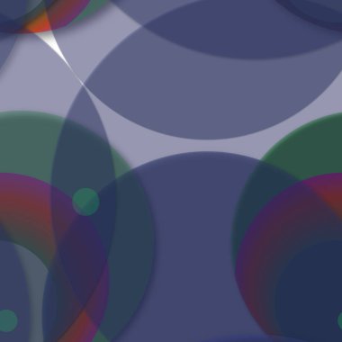 Daire saydam arka plan - eğilim seamless modeli.