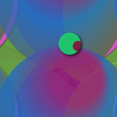 Daire saydam arka plan - eğilim seamless modeli.