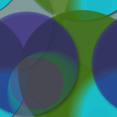 Daire saydam arka plan - eğilim seamless modeli.