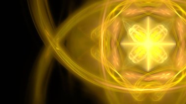 Fantezi kaotik renkli fraktal desen. Soyut Fraktal şekiller. 3D render resimde arka plan veya duvar kağıdı.