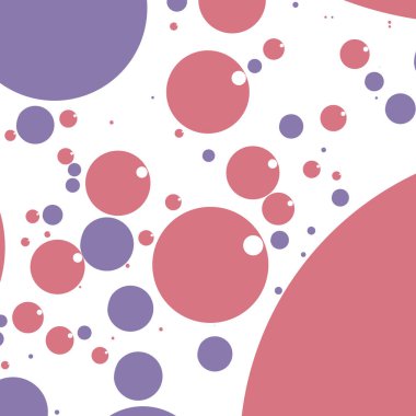 Daire saydam arka plan - eğilim seamless modeli.