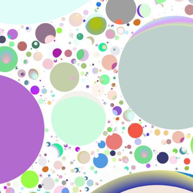 Daire saydam arka plan - eğilim seamless modeli.