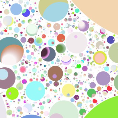 Daire saydam arka plan - eğilim seamless modeli.