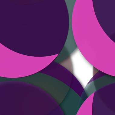 Daire saydam arka plan - eğilim seamless modeli.