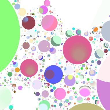 Daire saydam arka plan - eğilim seamless modeli.