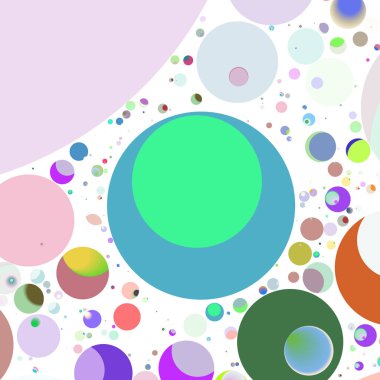 Daire saydam arka plan - eğilim seamless modeli.